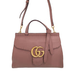 Gucci Marmont Top Handle Satchel (35064)