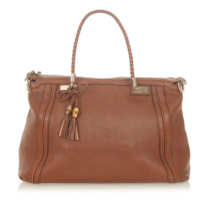 Gucci Marrakech Leather Tote Bag (SHG-32162)