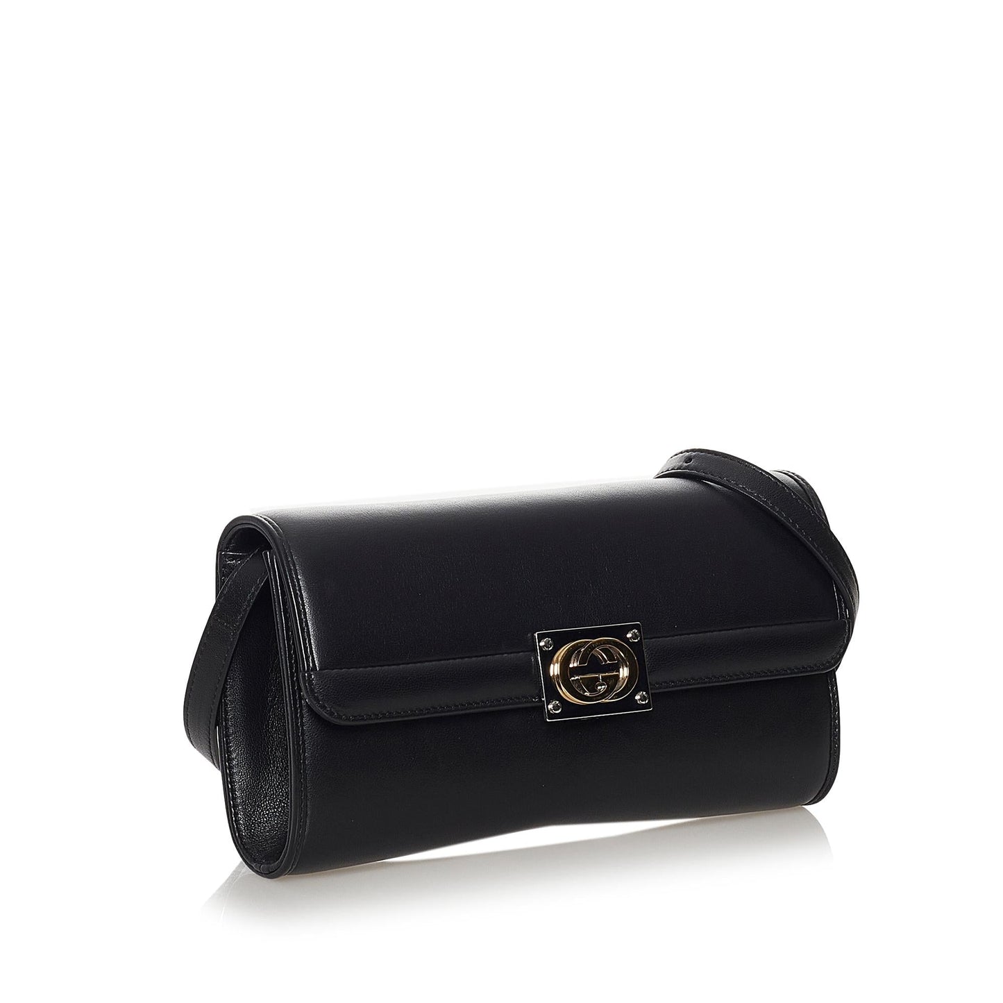 Gucci Matisse Interlocking G Leather Shoulder Bag (31314)