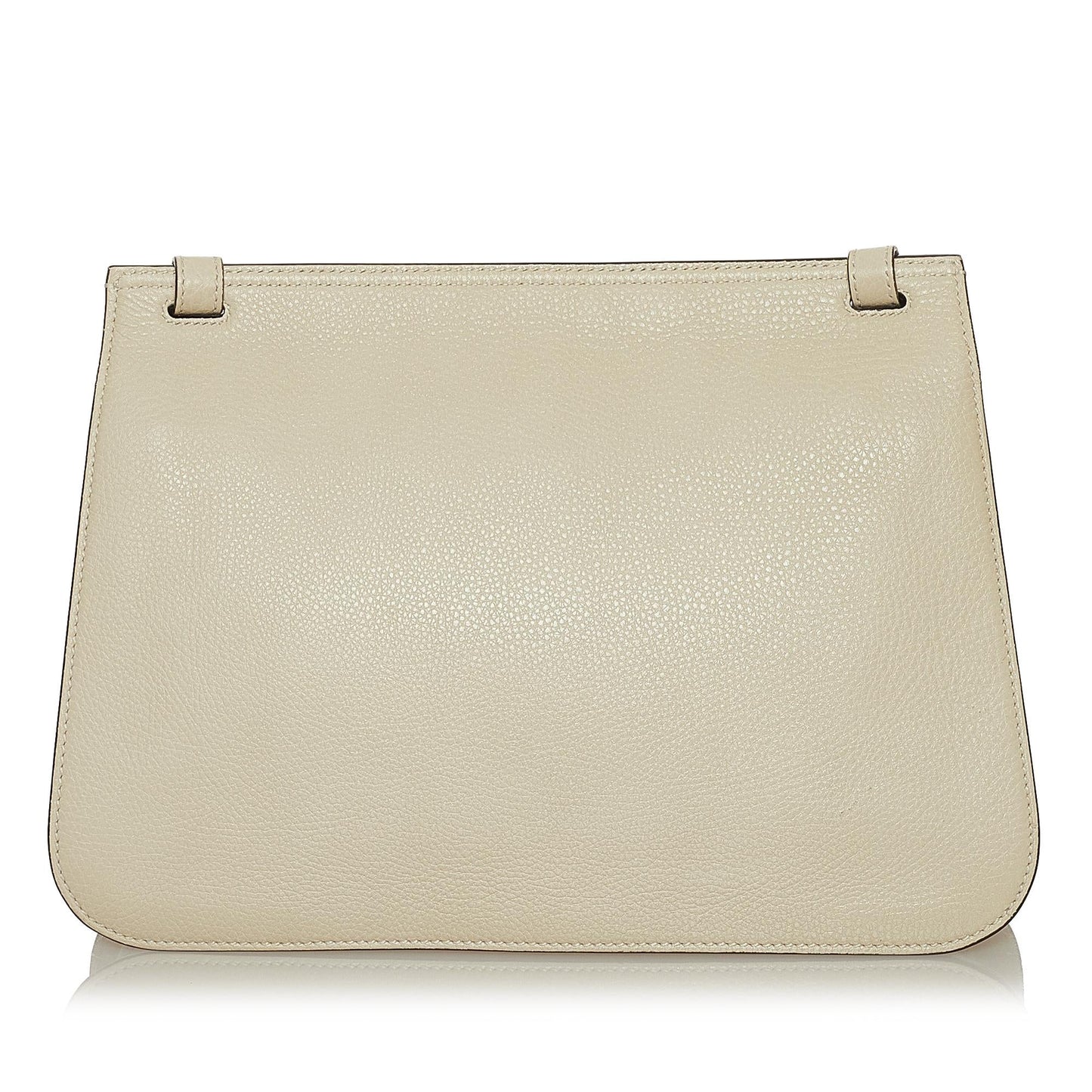 Gucci Medium Bamboo Daily Flap Leather Crossbody Bag (34409)