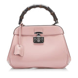 Gucci Medium Bamboo Lady Lock Handbag (KAXvEp)