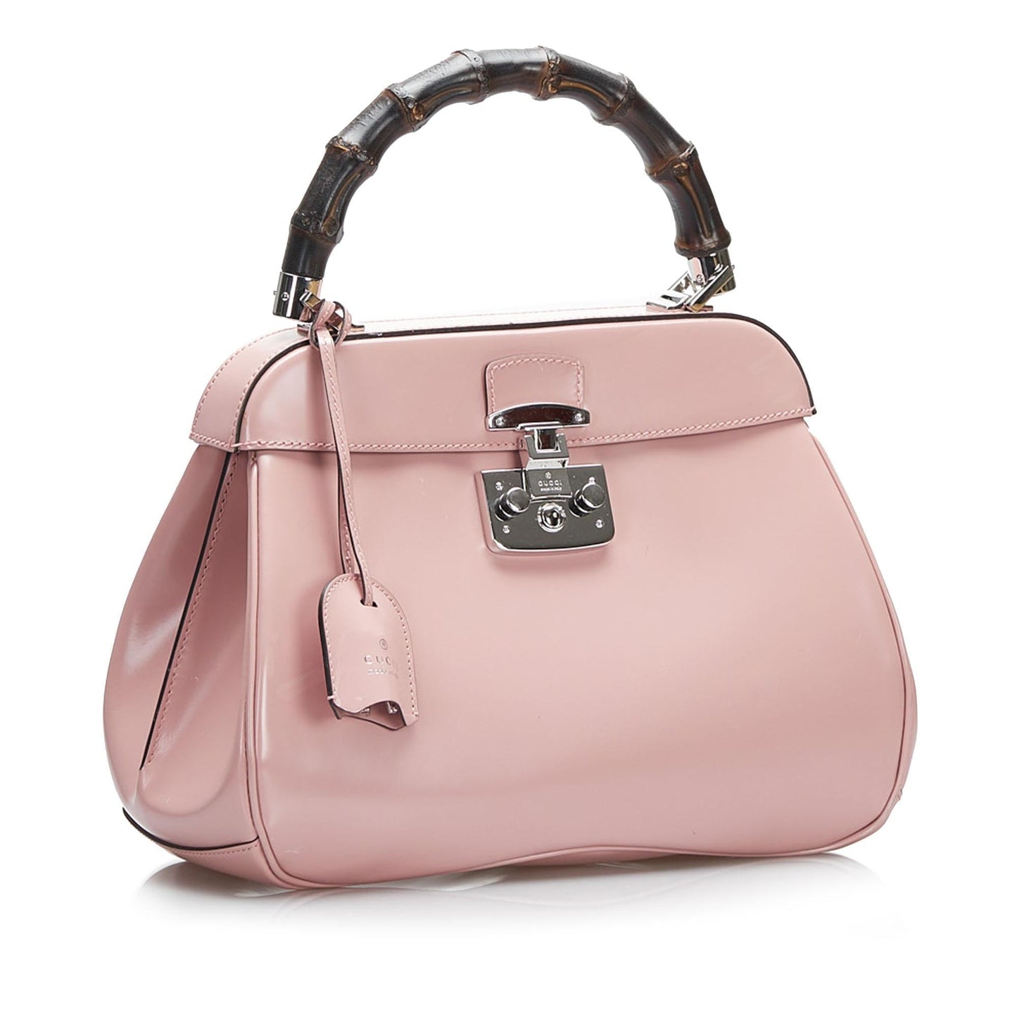 Gucci Medium Bamboo Lady Lock Handbag (KAXvEp)