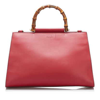 Gucci Medium Bamboo Nymphaea (KCtznf)