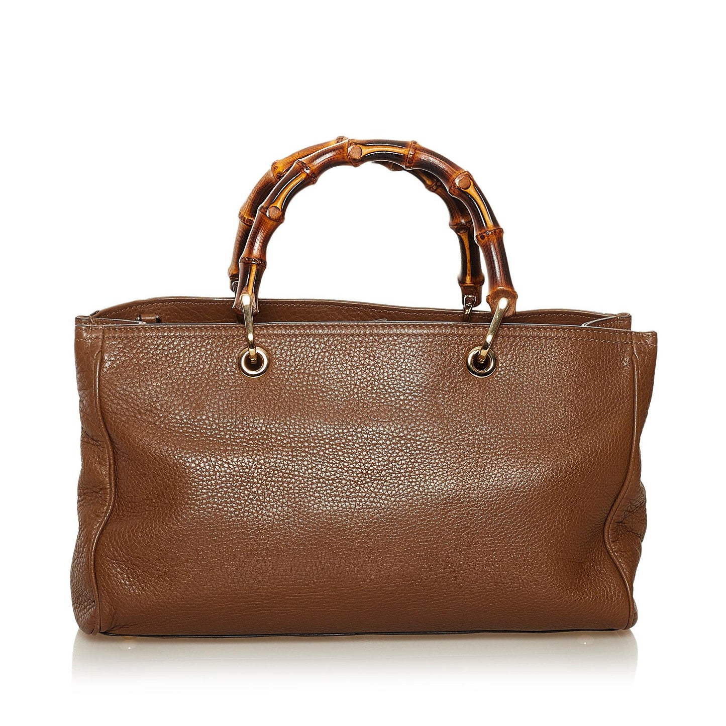 Gucci Medium Bamboo Shopper Leather Satchel (34935)