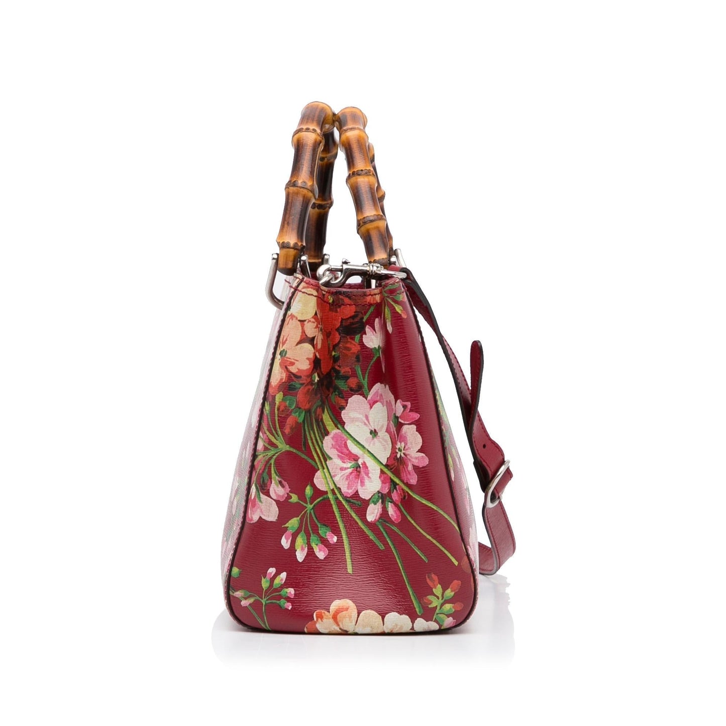 Gucci Medium Blooms Bamboo Shopper (NbVEVC)
