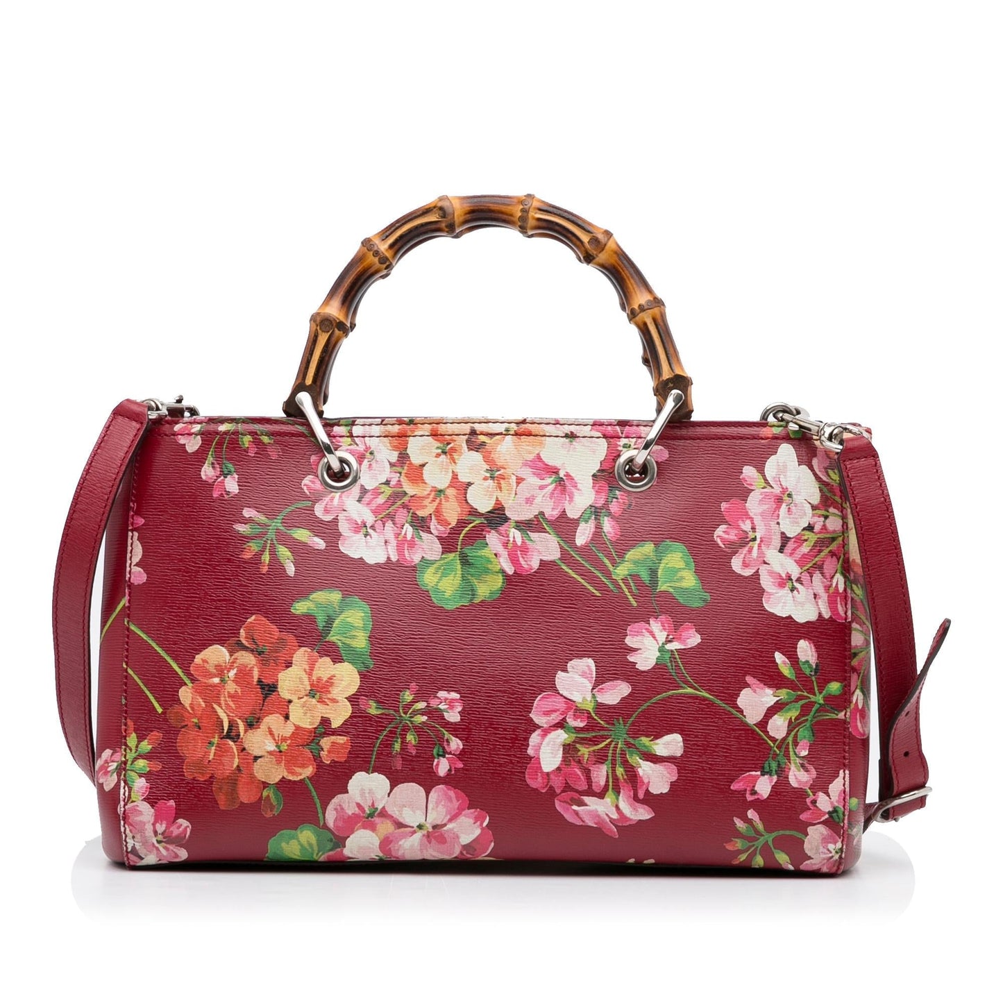 Gucci Medium Blooms Bamboo Shopper (NbVEVC)