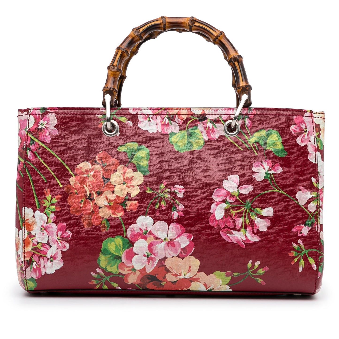 Gucci Medium Blooms Bamboo Shopper (iYBrtB)