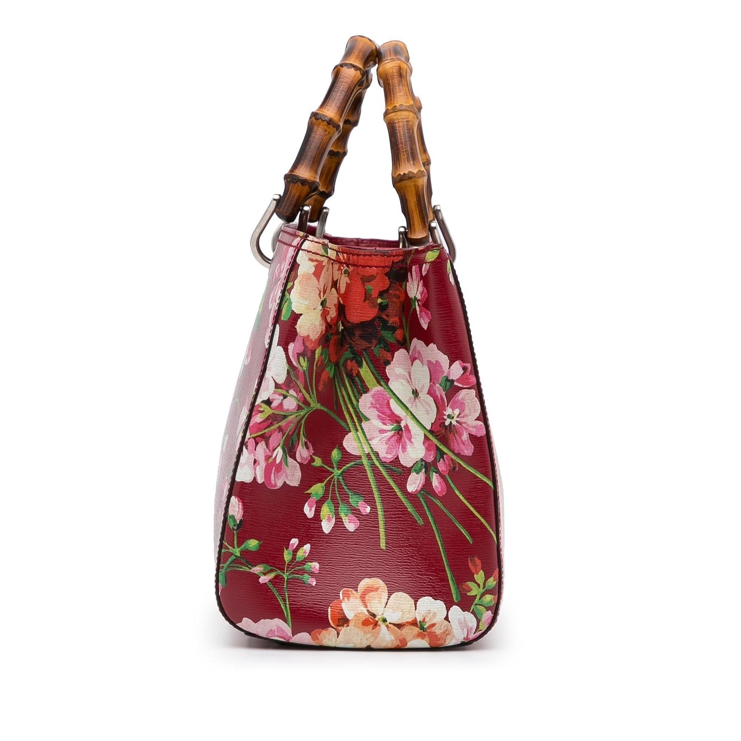 Gucci Medium Blooms Bamboo Shopper (iYBrtB)