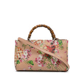 Gucci Medium Blooms Bamboo Shopper (7mrClL)