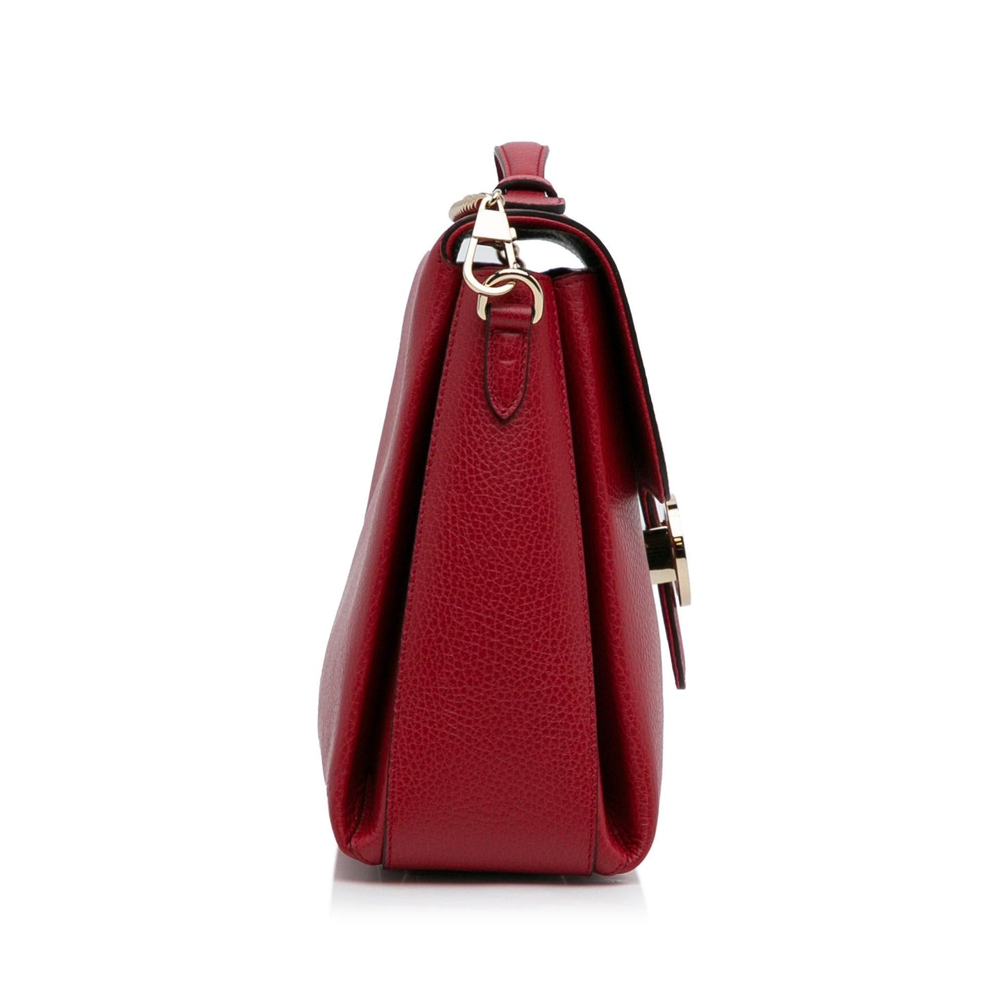 Gucci Medium Dollar Calf Interlocking G Satchel (AMhH0L)