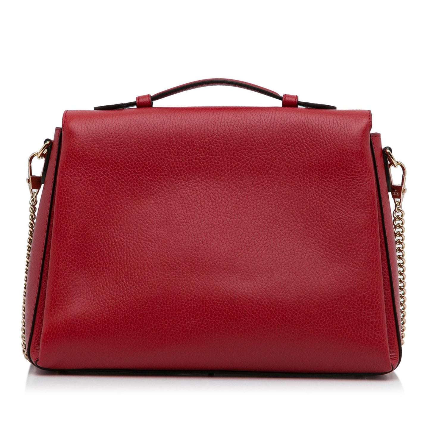 Gucci Medium Dollar Calf Interlocking G Satchel (AMhH0L)
