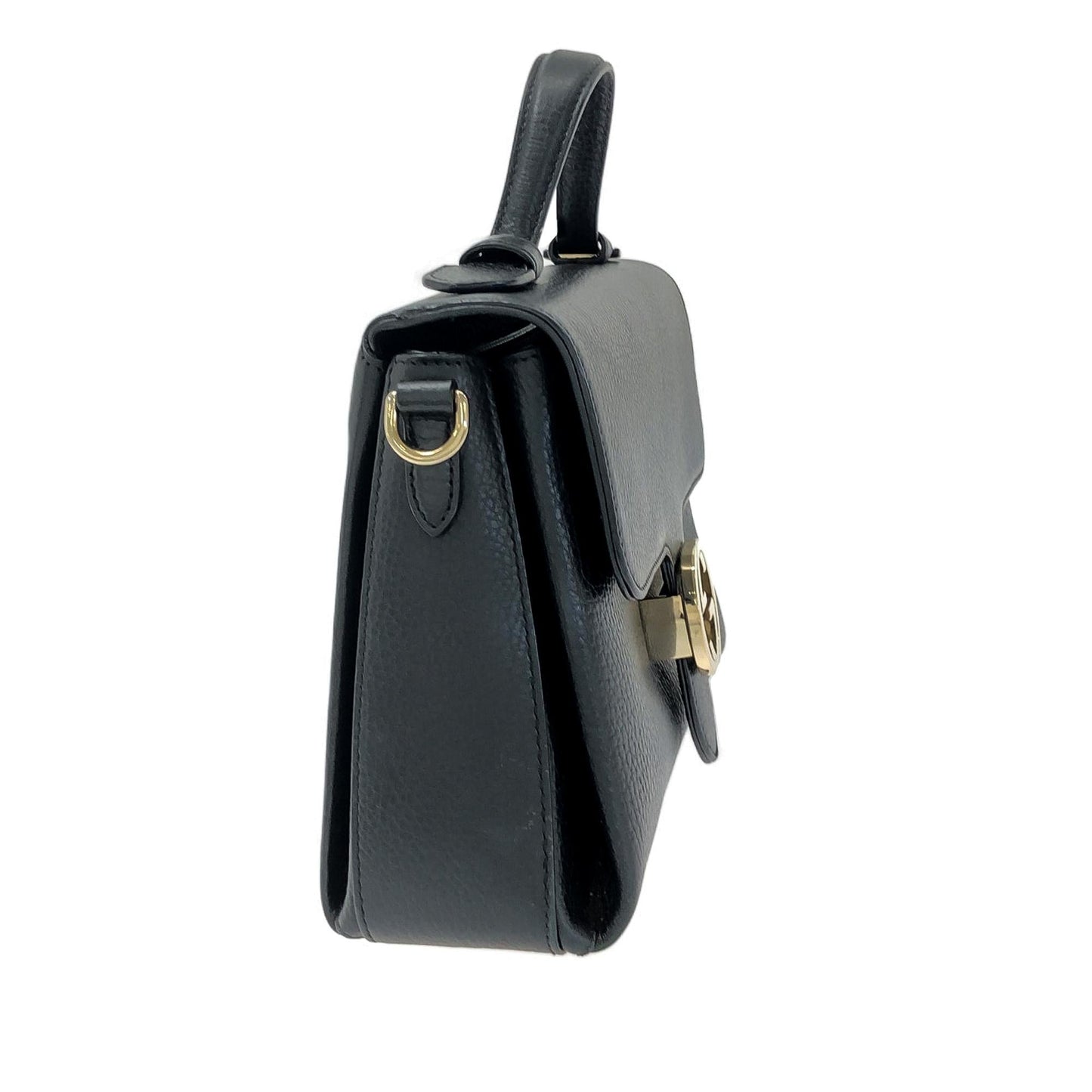 Gucci Medium Dollar Calf Interlocking G Satchel (q6A9lp)