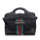 Gucci Medium Embossed Horsebit Velvet Punch Tote (LahSsr)