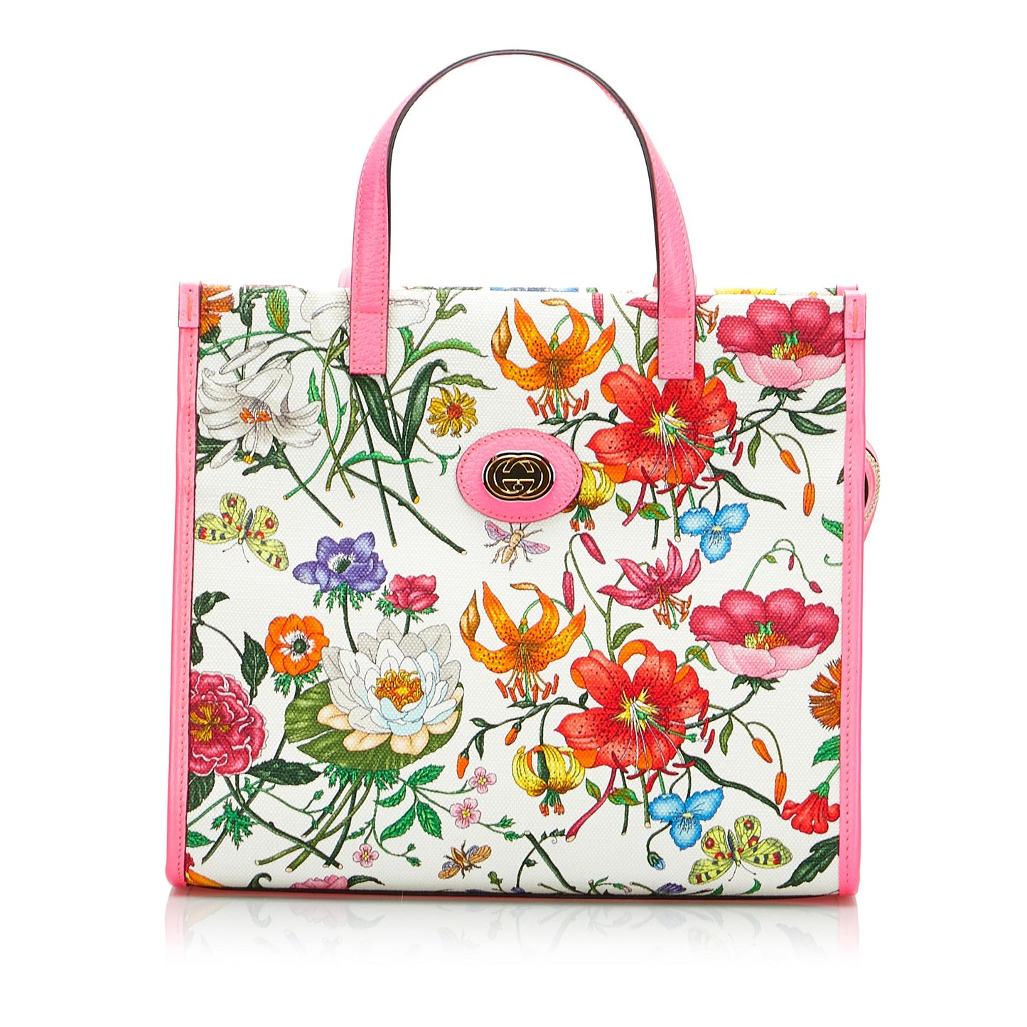 Gucci Medium Flora Satchel (ebZ0Dt)