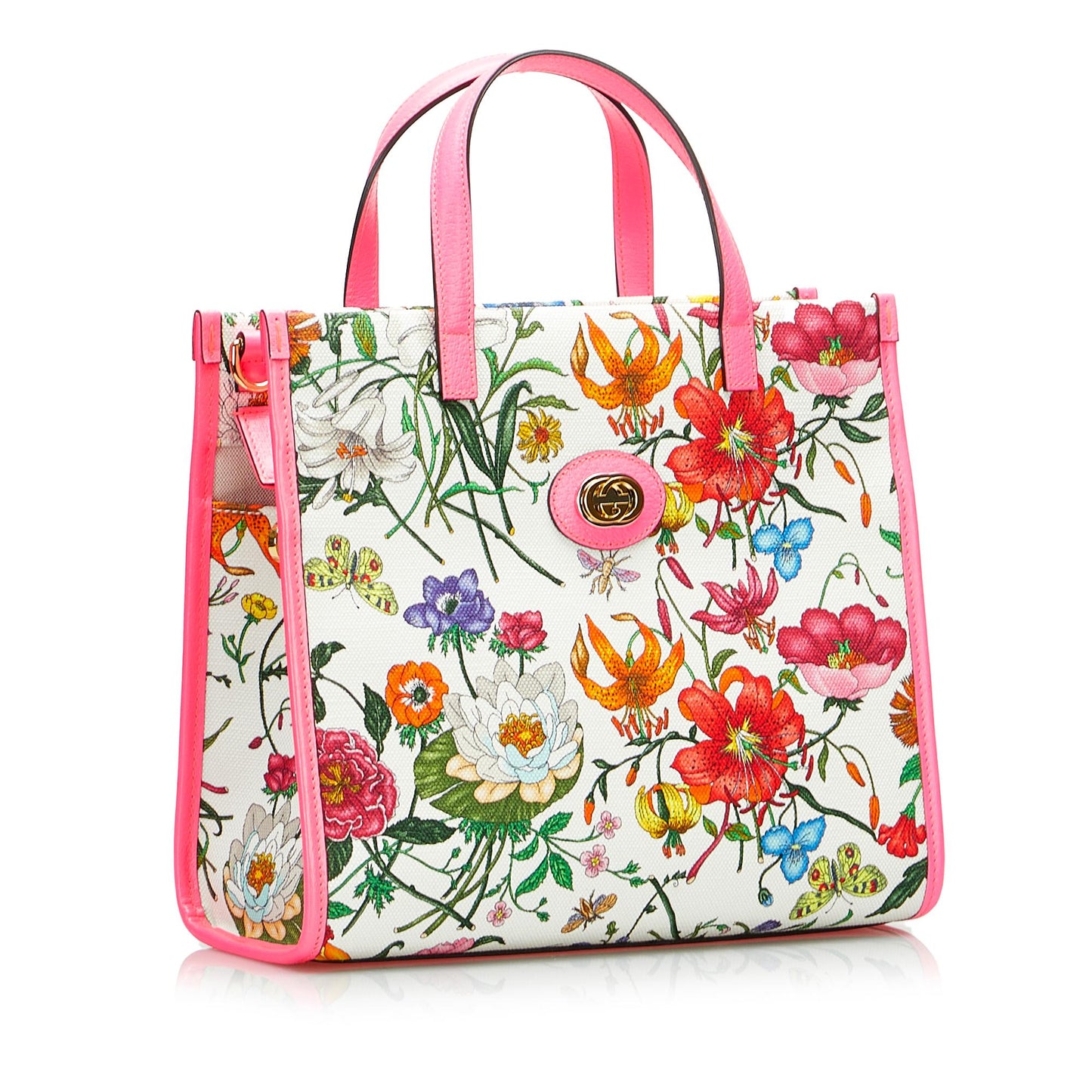Gucci Medium Flora Satchel (ebZ0Dt)