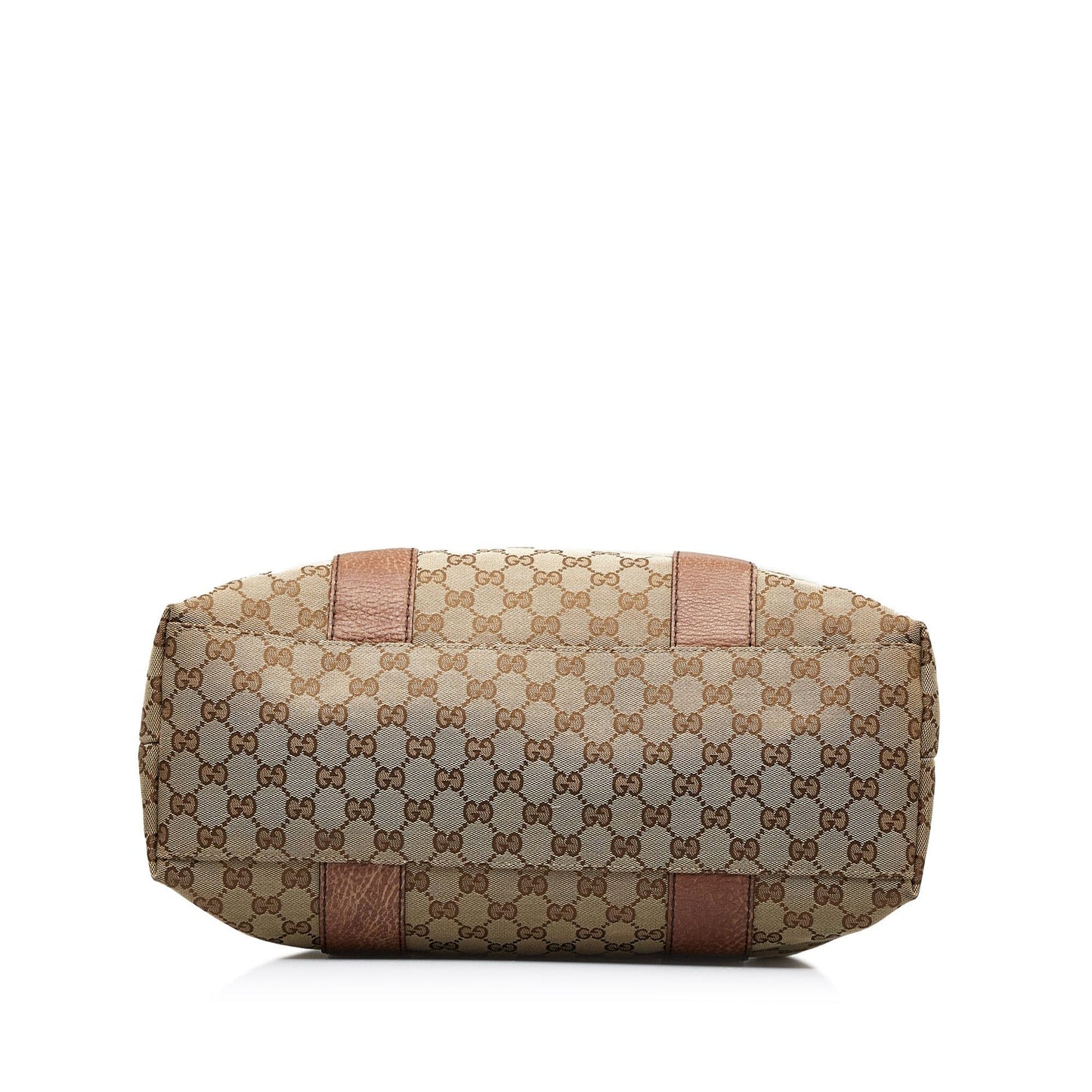Gucci Medium GG Canvas Bamboo Bar Tote (OK721J)