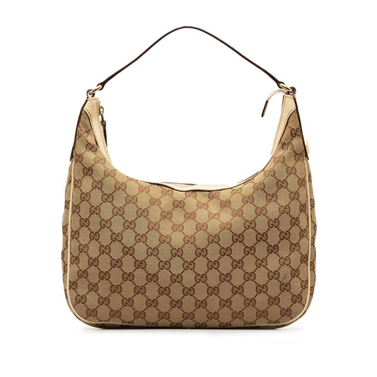 Gucci Medium GG Canvas Charmy Hobo (ZQzwN6)