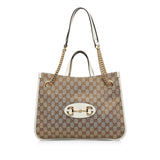 Gucci Medium GG Canvas Horsebit 1955 Tote (vcUCLM)
