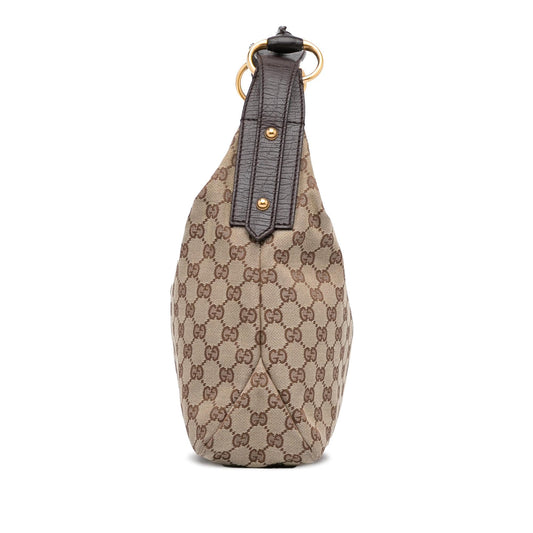 Gucci Medium GG Canvas Horsebit Hobo (EgWdH2)