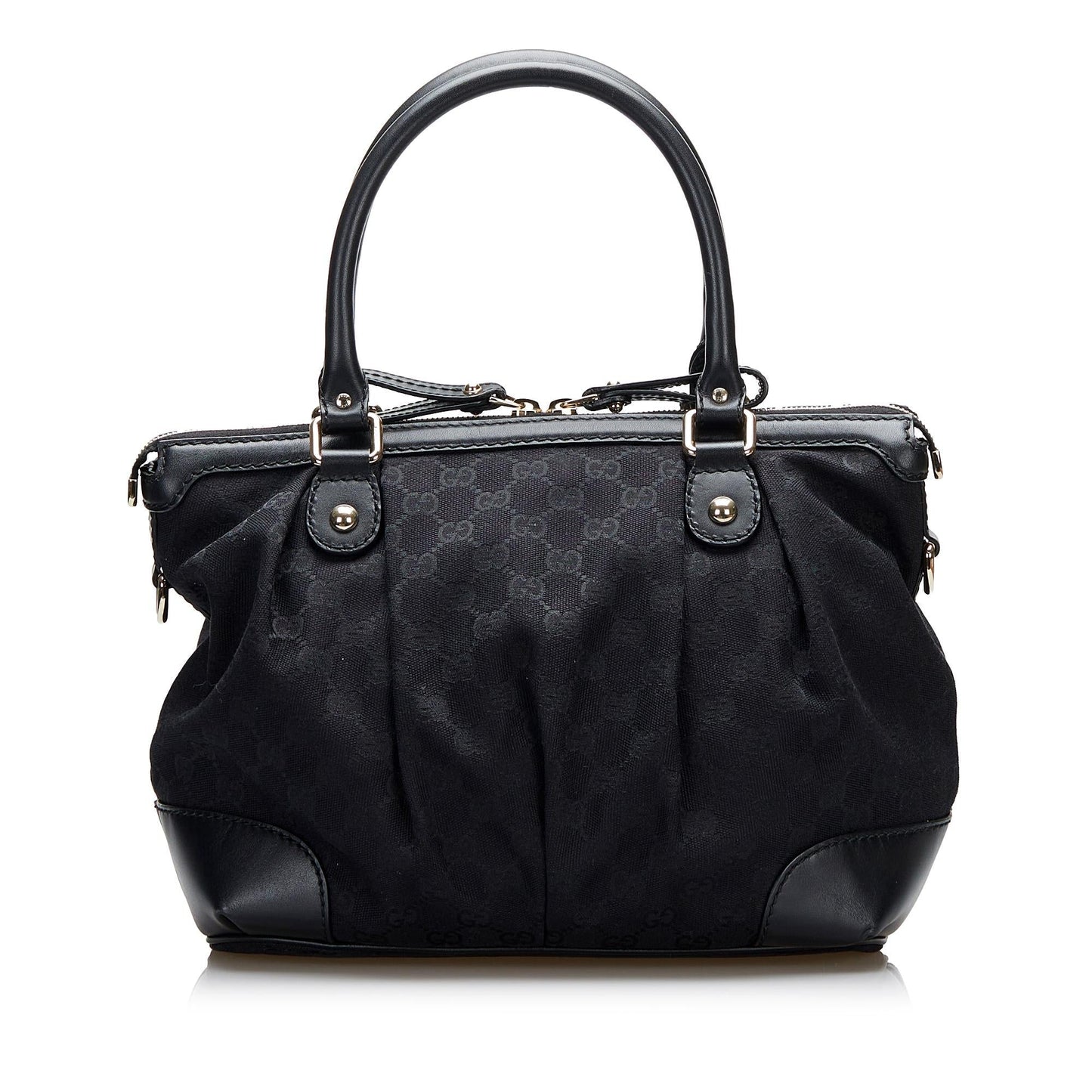 Gucci Medium GG Canvas Sukey Satchel (jijx71)