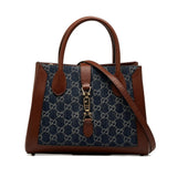 Gucci Medium GG Denim Jackie 1961 Tote (1r0eCA)