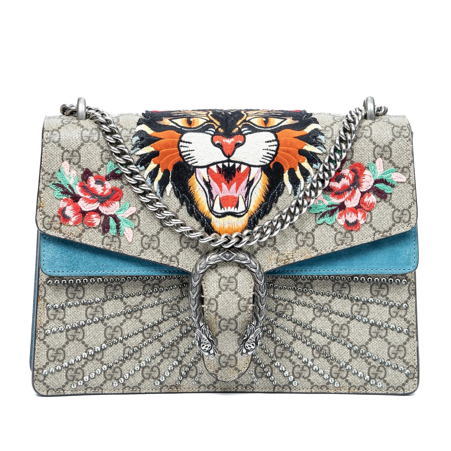 Gucci Medium GG Supreme Angry Cat Dionysus Shoulder Bag (4rmSJT)