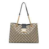 Gucci Medium GG Supreme Bees Padlock Tote (Gj3oC3)