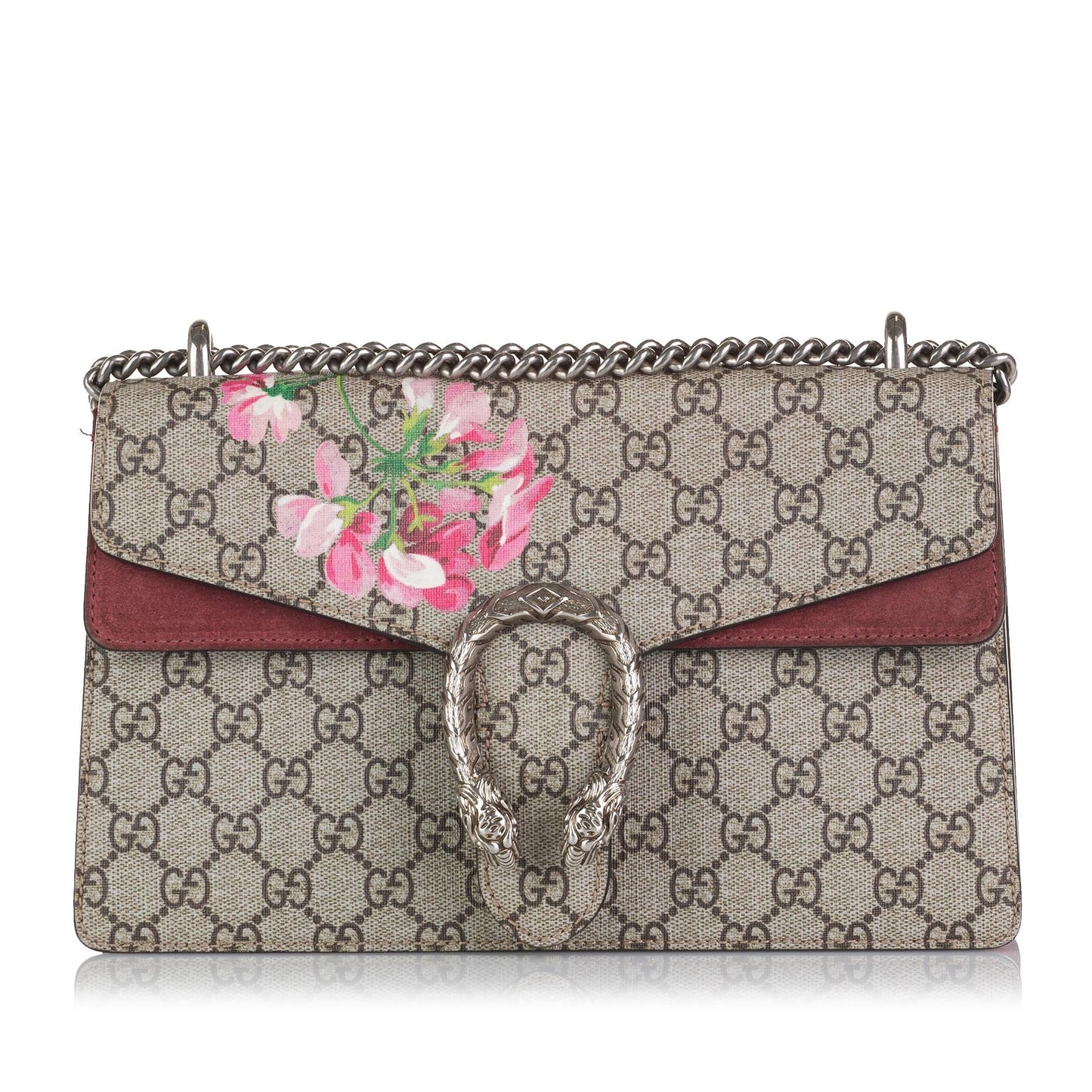 Gucci Medium GG Supreme Blooms Dionysus (g03XFv)