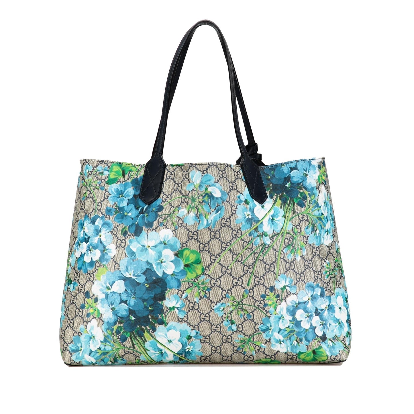 Gucci Medium GG Supreme Blooms Reversible Tote (AKgryd)