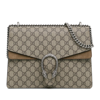 Gucci Medium GG Supreme Dionysus Shoulder Bag (BFHlBj)