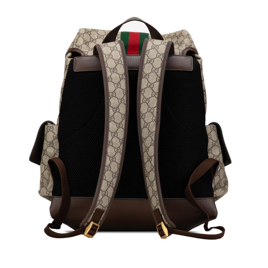 Gucci Medium GG Supreme Ophidia Backpack (8MTfhO)