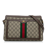 Gucci Medium GG Supreme Ophidia Crossbody (nsUvLt)