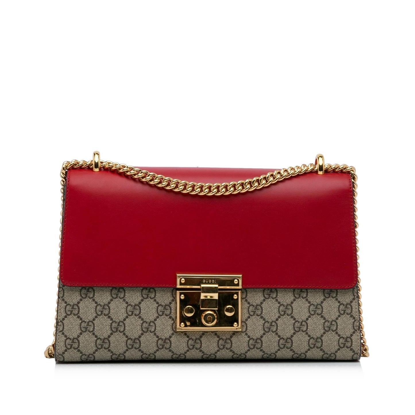 Gucci Medium GG Supreme Padlock Shoulder Bag (88VyD2)