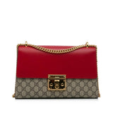 Gucci Medium GG Supreme Padlock Shoulder Bag (88VyD2)