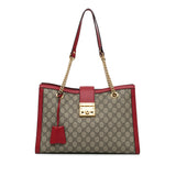 Gucci Medium GG Supreme Padlock Tote Bag (a8LoUy)