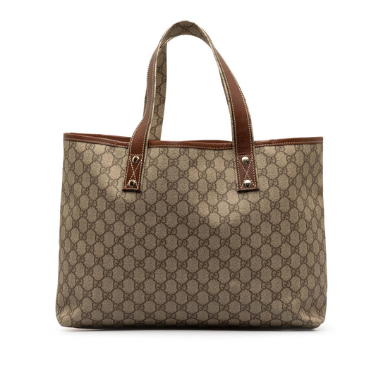 Gucci Medium GG Supreme Web Loop Tote Bag (Ew9uNi)