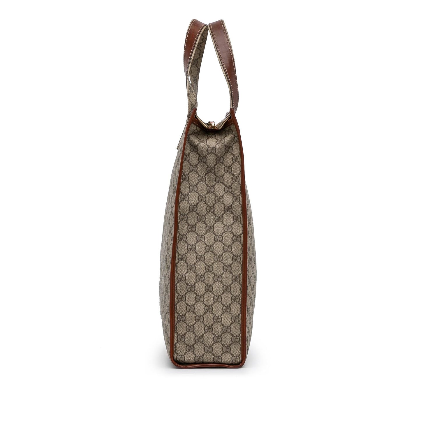 Gucci Medium GG Supreme Web Loop Vertical Tote (fppdZz)