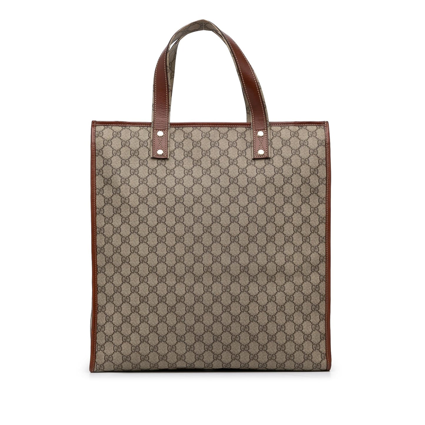 Gucci Medium GG Supreme Web Loop Vertical Tote (fppdZz)