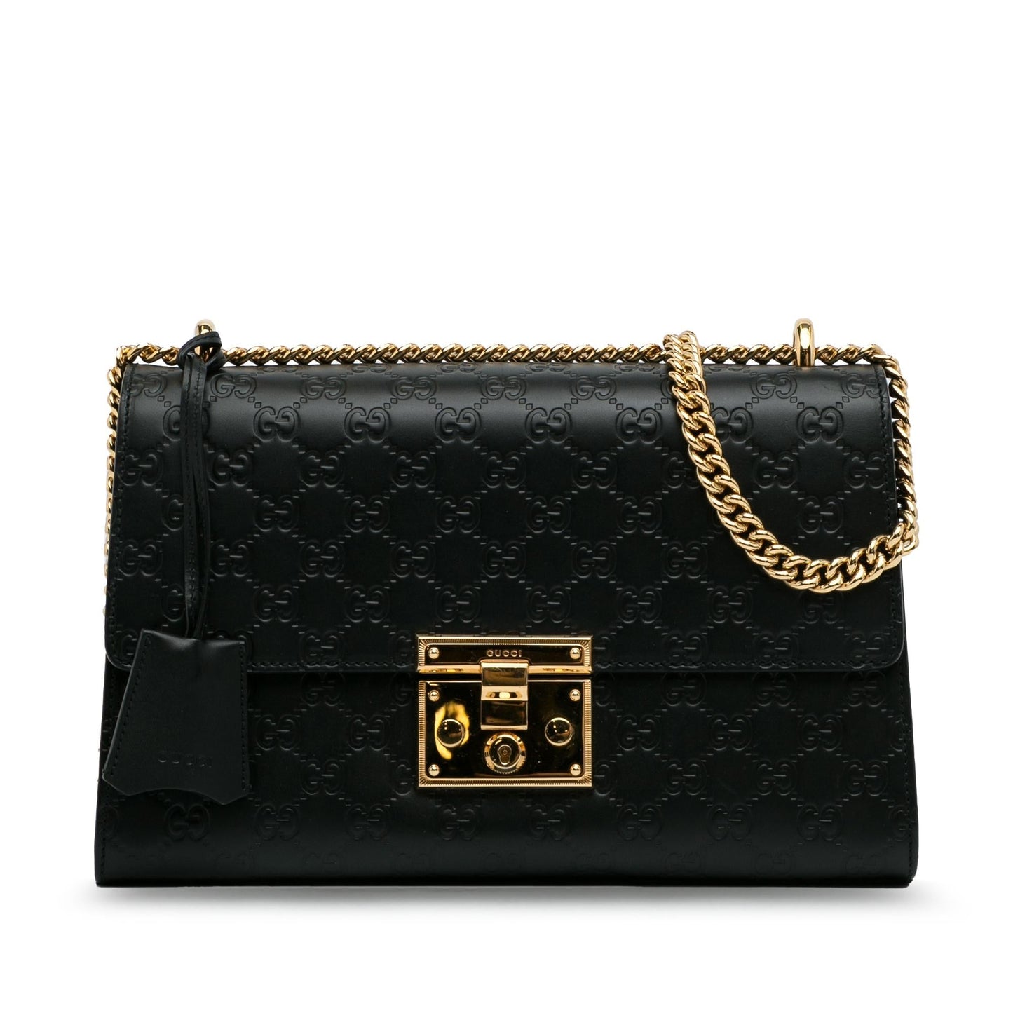 Gucci Medium Guccissima Padlock Shoulder Bag (SnYk2W)