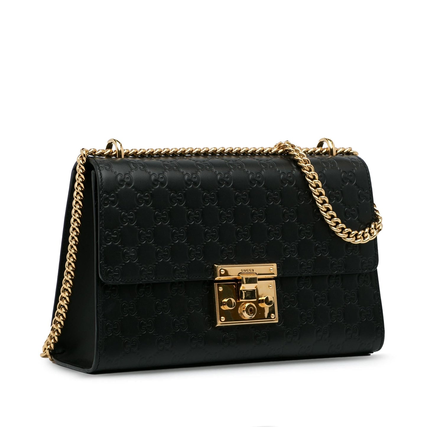 Gucci Medium Guccissima Padlock Shoulder Bag (SnYk2W)