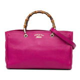 Gucci Medium Leather Bamboo Shopper Satchel (iVpsJb)