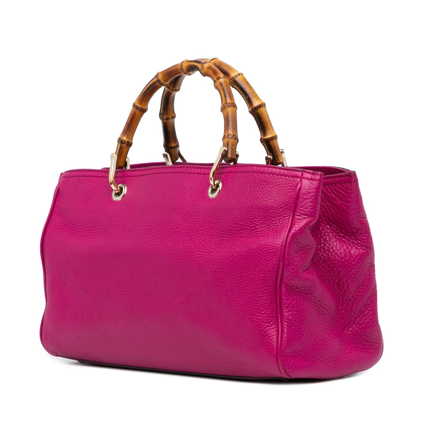 Gucci Medium Leather Bamboo Shopper Satchel (iVpsJb)
