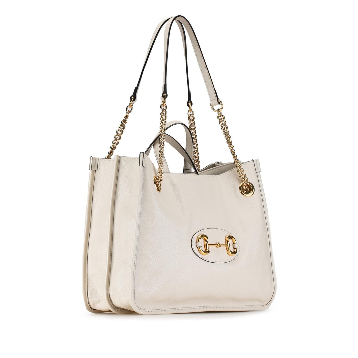 Gucci Medium Leather Horsebit 1955 (c6g3Pb)