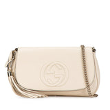 Gucci Medium Leather Soho Chain Flap Crossbody (4F65Xy)