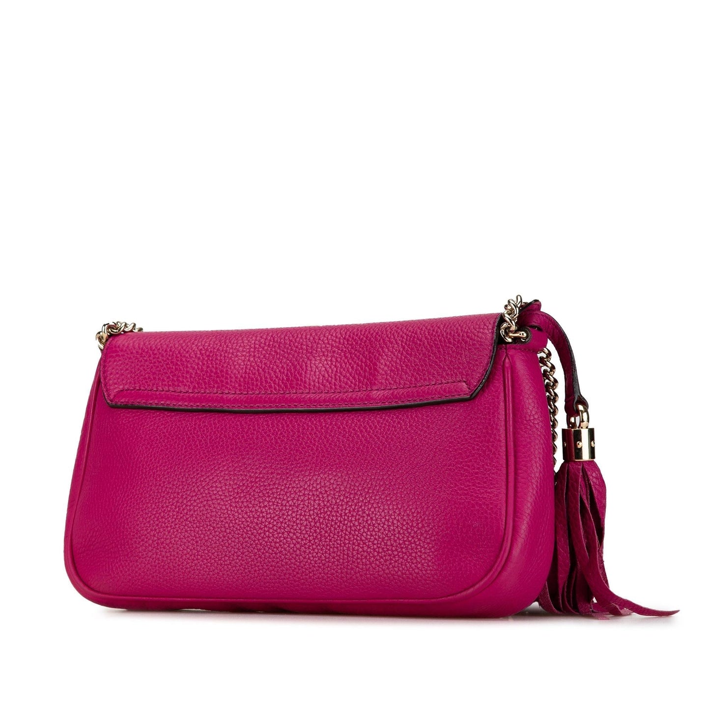 Gucci Medium Leather Soho Chain Flap Crossbody (eeJesX)