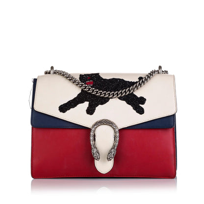Gucci Medium Panther Dionysus Shoulder Bag (36140)