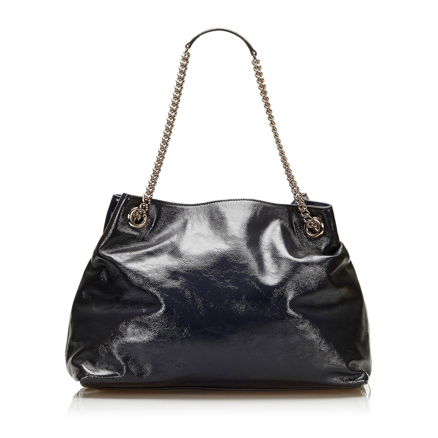 Gucci Medium Patent Leather Soho Chain Tote (6iuy6S)