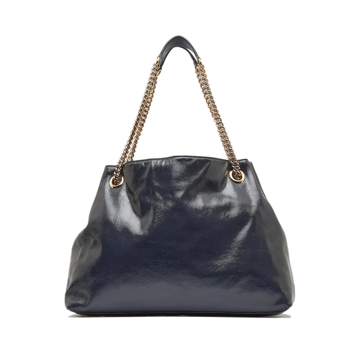 Gucci Medium Patent Soho Chain Tote (ln0QMk)