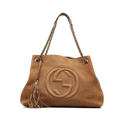 Gucci Medium Soho Chain Tote (Om3yEn)