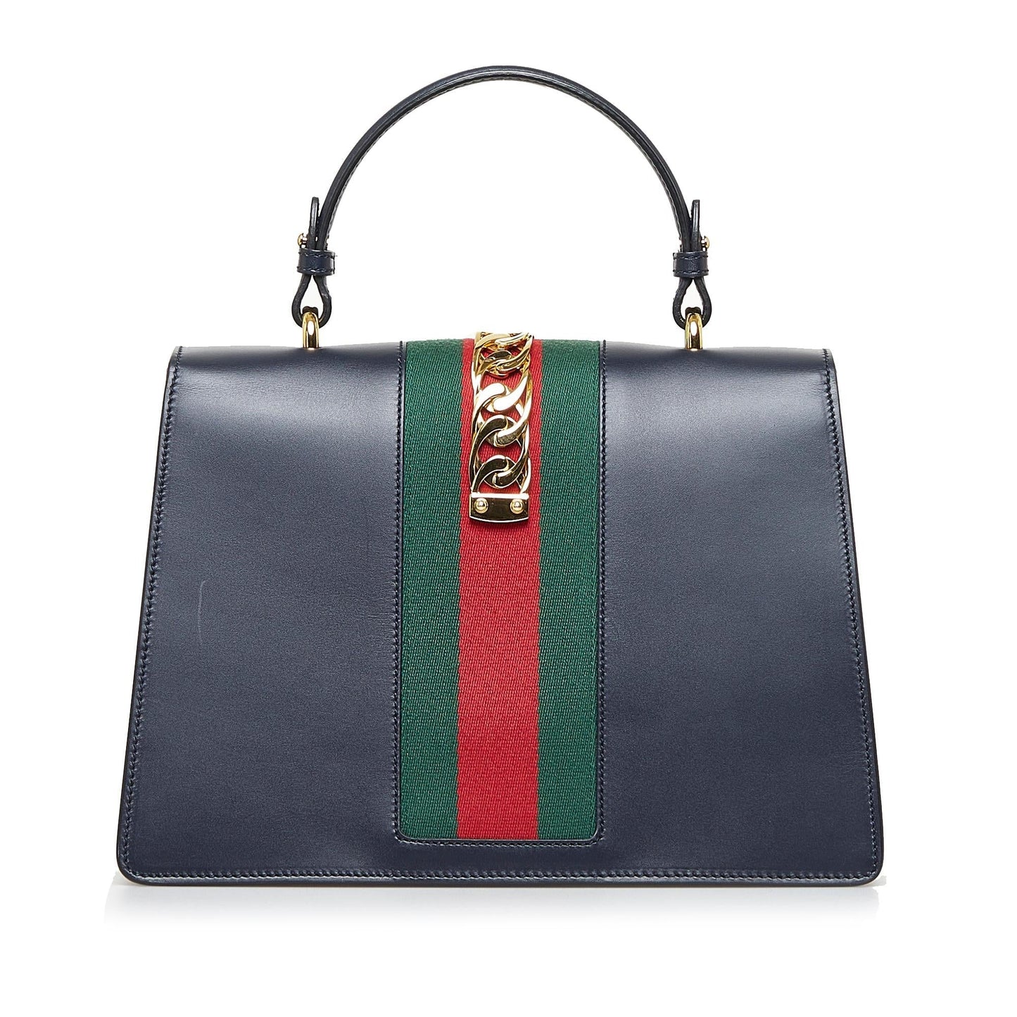 Gucci Medium Sylvie Leather Satchel (xoqKeR)